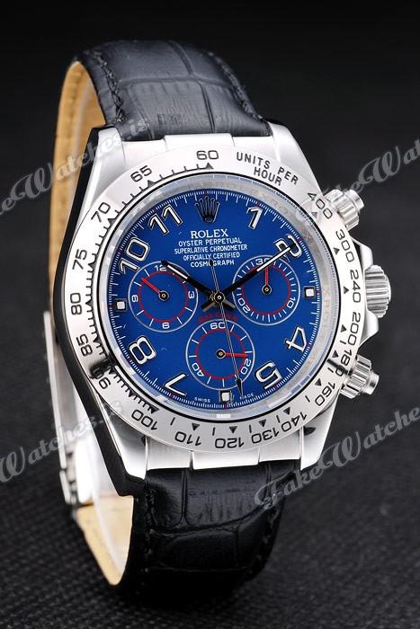 Rolex daytona stainless steel blue dial hot sale
