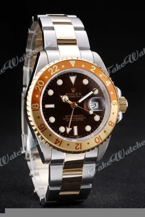 rolex gmt brown bezel