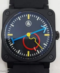 Bell & Ross BR 01 Unknown Automatic 41mm Unisex Replica Watch - Black Dial, Ceramic Case