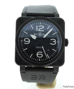 Alternative view of Bell & Ross BR 03-92 Ceramic BR0392-BL-CE Automatic 42mm Unisex Replica Watch - Black Dial, Ceramic Case