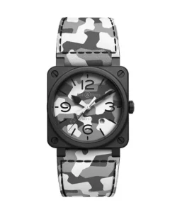 Bell & Ross BR 03-92 Ceramic BR0392-CG-CE/SCA Automatic 42mm Unisex Replica Watch - Black Dial, Ceramic Case