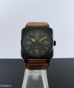 Bell & Ross BR 03 BR03A-HER-CE/SCA Automatic 42mm Unisex Replica Watch - Black Dial, Ceramic Case