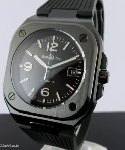 Bell & Ross BR 05 BR05A-BL-CE/SRB Automatic 41mm Unisex Replica Watch - Black Dial, Ceramic Case