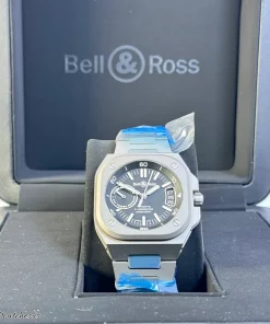 Bell & Ross Unknown BRX5R-BL-TI/STI Automatic 41mm Unisex Replica Watch - Black Dial, Titanium Case