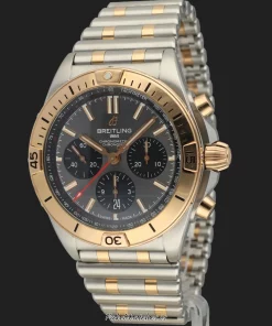 Breitling Chronomat 42 UB0134101B1U1 Automatic 42mm Unisex Replica Watch - Grey Dial, Steel Case