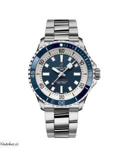 Breitling Superocean 42 A17375E71C1A1 Automatic 42mm Unisex Replica Watch - Blue Dial, Steel Case