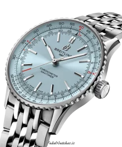 Alternative view of Breitling Navitimer A17329171C1A1 Automatic 41mm Unisex Replica Watch - Blue Dial, Steel Case