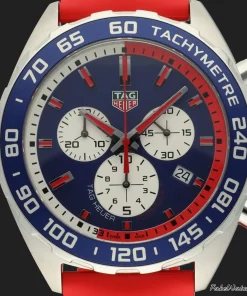 Alternative view of TAG Heuer Formula 1 Quartz CAZ101G.FT8030 Quartz 43mm Unisex Replica Watch - Blue Dial, Steel CaseMM