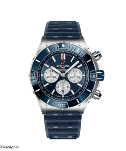 Breitling Chronomat AB0136161C1S1 Automatic 44mm Unisex Replica Watch - Blue Dial, Steel Case