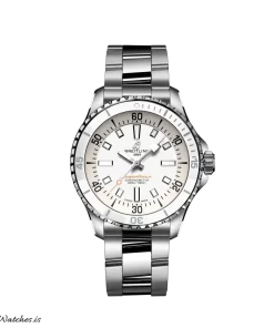 Breitling Superocean A17377211A1A1 Automatic 36mm Female Replica Watch - White Dial, Steel Case