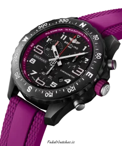 Alternative view of Breitling Endurance Pro X83310F61B1S1 Quartz 39mm Unisex Replica Watch - Black Dial, Plastic Case