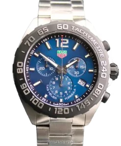 TAG Heuer Formula 1 CAZ101AV.BA0842 Quartz 43mm Unisex Replica Watch - Blue Dial, Steel Case