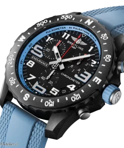 Alternative view of Breitling Endurance Pro X82310281B1S2 Quartz 45mm Unisex Replica Watch - Black Dial, Plastic Case