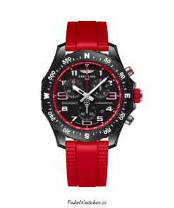 Breitling Endurance Pro X83310D91B2S1 Quartz 39mm Unisex Replica Watch - Black Dial, Plastic Case