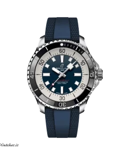 Breitling Superocean 44 A17376211C1S1 Automatic 44mm Unisex Replica Watch - Blue Dial, Steel Case