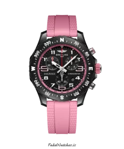 Breitling Endurance Pro X83310D41B1S1 Quartz 39mm Unisex Replica Watch - Black Dial, Plastic Case