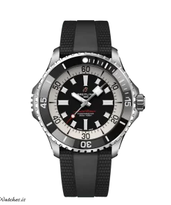 Breitling Superocean A17378211B1S1 Automatic 46mm Unisex Replica Watch - Black Dial, Steel Case