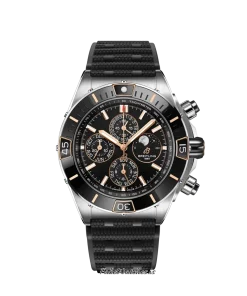 Breitling Chronomat I19320251B1S1 Automatic 44mm Unisex Replica Watch - Black Dial, Steel Case