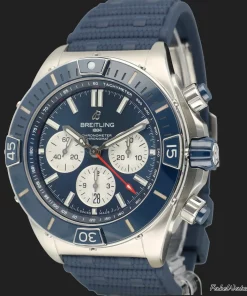 Breitling Chronomat AB0136161C1S1 Automatic 44mm Unisex Replica Watch - Blue Dial, Steel Case