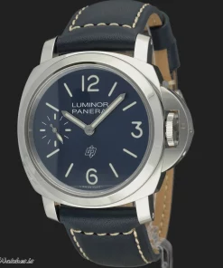 Panerai Luminor PAM01085 Manual winding 44mm Unisex Replica Watch - Blue Dial, Steel Case