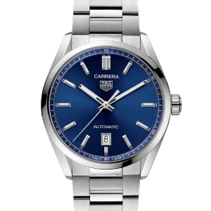 TAG Heuer Carrera Calibre 5 WBN2112.BA0639 Automatic 39mm Unisex Replica Watch - Blue Dial, Steel Case