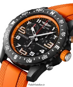Alternative view of Breitling Endurance Pro X82310A51B1S2 Quartz 45mm Unisex Replica Watch - Black Dial, Plastic Case