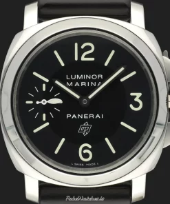 Alternative view of Panerai Luminor Marina PAM01005 / PAM1005 Manual winding 44mm Unisex Replica Watch - Black Dial, Steel Case