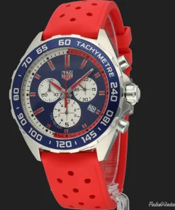 TAG Heuer Formula 1 Quartz CAZ101G.FT8030 Quartz 43mm Unisex Replica Watch - Blue Dial, Steel CaseMM