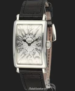 Franck Muller Long Island 902 QZ REL Quartz 23mm Female Replica Watch - Silver Dial, Steel Case