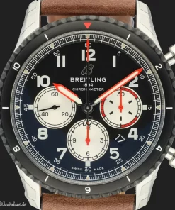Alternative view of Breitling Aviator 8 AB01194A1B1X1 Automatic 43mm Unisex Replica Watch - Black Dial, Steel Case