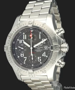 Breitling Avenger Skyland A13380 Automatic 45mm Unisex Replica Watch - Grey Dial, Steel Case