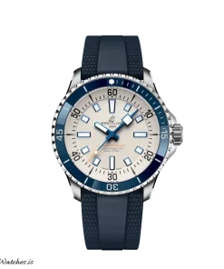 Breitling Superocean 42 A17375E71G1S1 Automatic 42mm Unisex Replica Watch - Silver Dial, Steel Case