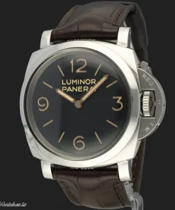Panerai Luminor 1950 PAM00372 Manual winding 47mm Unisex Replica Watch - Black Dial, Steel Case