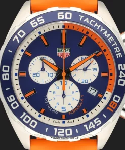 Alternative view of TAG Heuer Formula 1 Quartz CAZ101B.FT8028 Quartz 43mm Unisex Replica Watch - Blue Dial, Steel Case