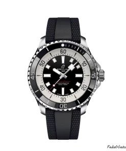 Breitling Superocean 44 A17376211B1S1 Automatic 44mm Unisex Replica Watch - Black Dial, Steel Case