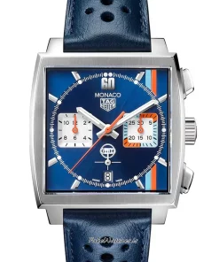 TAG Heuer Monaco CBL2115.FC6494 Automatic 39mm Unisex Replica Watch - Blue Dial, Steel Case