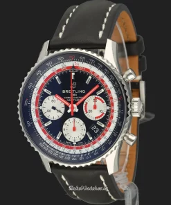 Breitling Navitimer 1 B01 Chronograph AB01211B1B1X1 Automatic 43mm Unisex Replica Watch - Black Dial, Steel Case