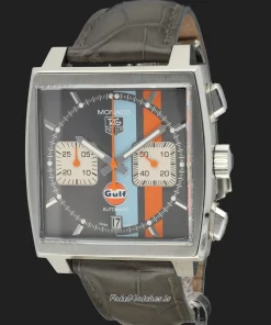 TAG Heuer Monaco Calibre 12 CAW2113 Automatic 39mm Unisex Replica Watch - Multi-colour Dial, Steel Case