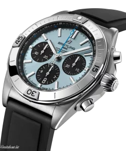 Alternative view of Breitling Chronomat 42 PB0134101C1S1 Automatic 42mm Unisex Replica Watch - Blue Dial, Steel Case