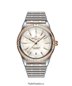 Breitling Chronomat 36 U10380591A2U1 Automatic 36mm Unisex Replica Watch - White Dial, Steel Case