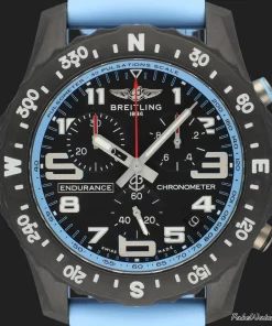 Alternative view of Breitling Endurance Pro X82310281B1S1 Quartz 44mm Unisex Replica Watch - Black Dial, Plastic Case