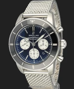 Breitling Superocean Heritage II Chronograph AB0162121B1S1 Automatic 44mm Unisex Replica Watch - Black Dial, Steel Case