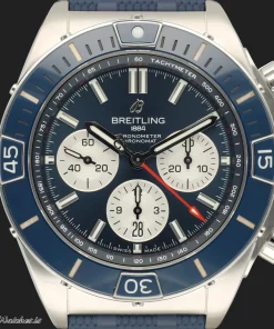 Alternative view of Breitling Chronomat AB0136161C1S1 Automatic 44mm Unisex Replica Watch - Blue Dial, Steel Case
