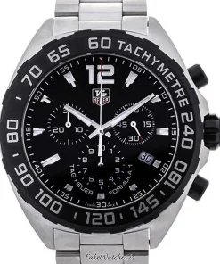 TAG Heuer Formula 1 Quartz CAZ1010.BA0842 Quartz 43mm Unisex Replica Watch - Black Dial, Steel Case