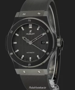 Hublot Classic Fusion 542.CM.1771.RX Automatic 42mm Unisex Replica Watch - Black Dial, Ceramic Case