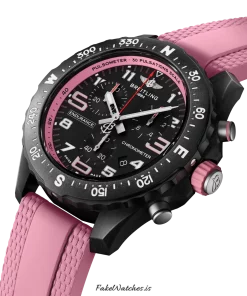 Alternative view of Breitling Endurance Pro X83310D41B1S1 Quartz 39mm Unisex Replica Watch - Black Dial, Plastic Case