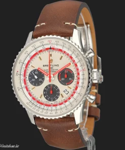 Breitling Navitimer 1 B01 Chronograph AB01219A1G1X2 Automatic 43mm Unisex Replica Watch - Silver Dial, Steel Case