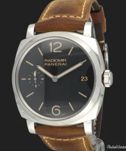 Panerai Radiomir 1940 3 Days PAM00514 Manual winding 47mm Unisex Replica Watch - Black Dial, Steel Case