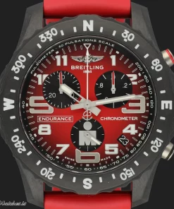 Alternative view of Breitling Endurance Pro X823109A1K1S1 Quartz 44mm Unisex Replica Watch - Red Dial, Plastic Case