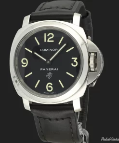 Panerai Luminor Base Logo PAM01000 Manual winding 44mm Unisex Replica Watch - Black Dial, Steel Case